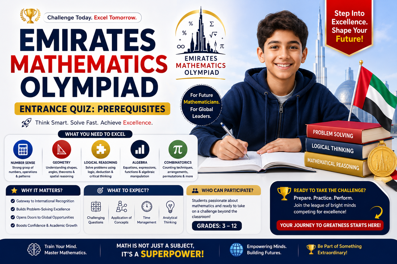 Emirates Mathematics Olympiad: Global Preparation Guide