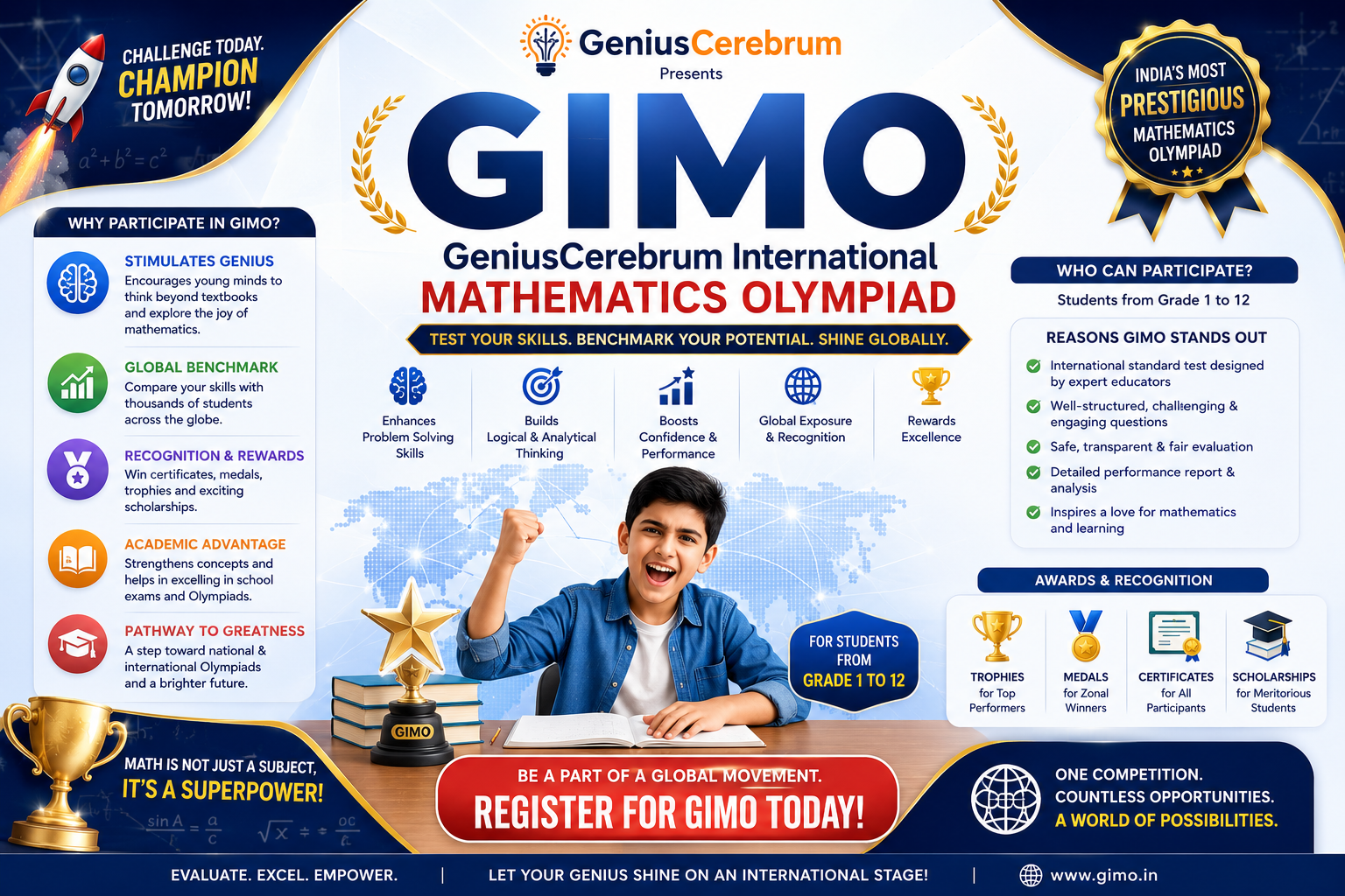 GeniusCerebrum International Mathematics Olympiad