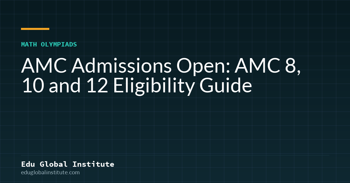 AMC 8 Strategy: How to Score 20+ Marks in 5 Months