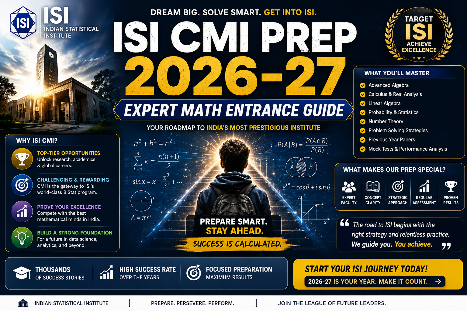 ISI CMI Comprehensive Preparation Program (2026-27)