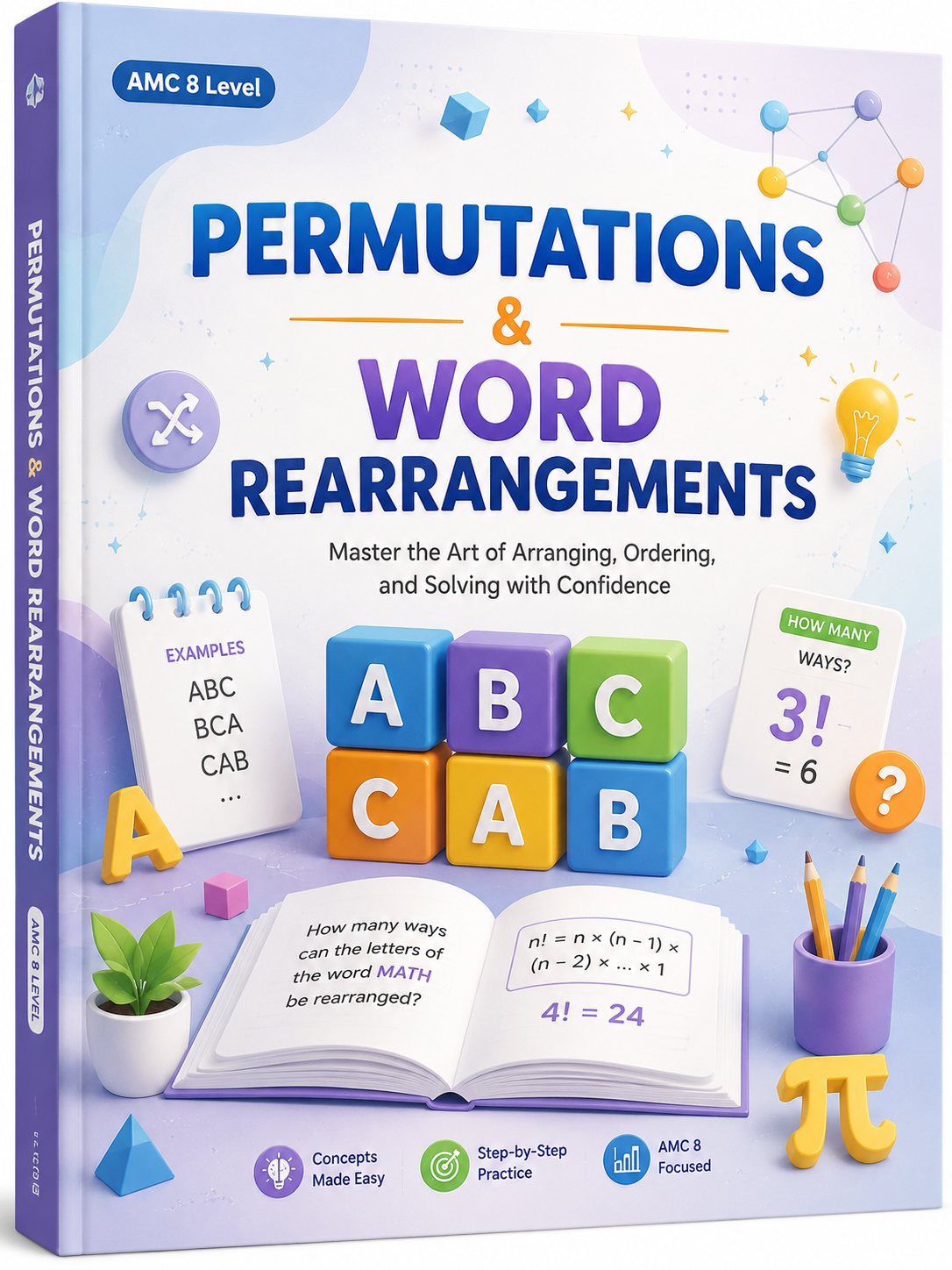 AMC 8 Permutations & Word Rearrangements